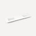 Quartz Stone Vanity Top, 73" x 3/4" x 22", Double Undercounter Sink, Three Hole