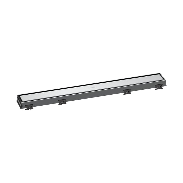 hansgrohe RainDrain Match Trim 23 5/8" with Height Adjustable Frame