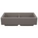 BLANCO 527418 Vintera 33" Equal Double Apron Farmhouse Sink - Volcano Gray
