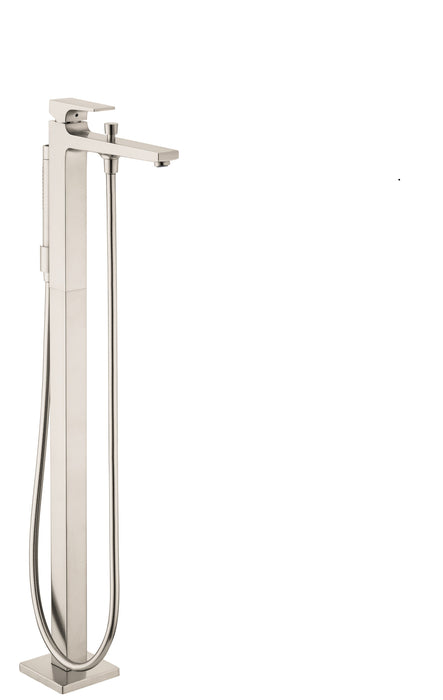 hansgrohe Metropol Freestanding Tub Filler Trim with Lever Handle and 1.75 GPM Handshower