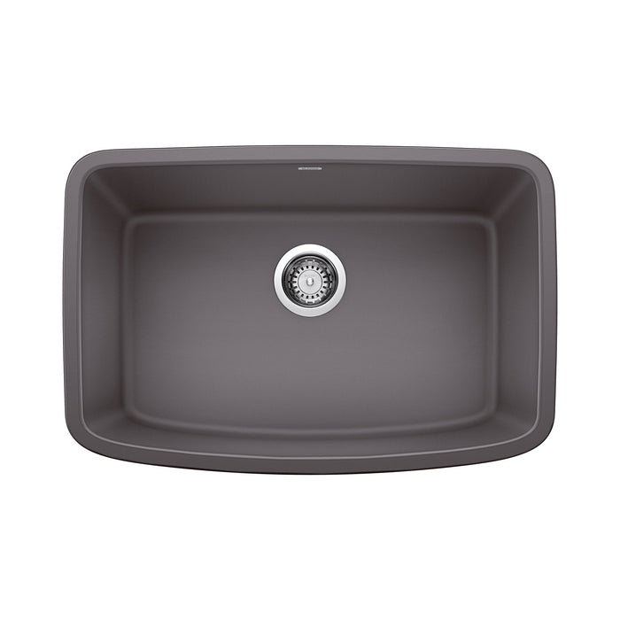 BLANCO 442548 Valea 27" Single Bowl Kitchen Sink - Cinder