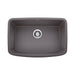 BLANCO 442548 Valea 27" Single Bowl Kitchen Sink - Cinder