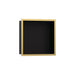 hansgrohe XtraStoris Individual Wall Niche Matte Black with Design Frame 12"x 12"x 4"