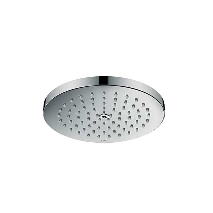 AXOR ShowerSolutions Showerhead 180 1-Jet Powder Rain, 2.5 GPM