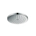 AXOR ShowerSolutions Showerhead 180 1-Jet Powder Rain, 2.5 GPM