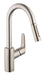 hansgrohe Focus Prep Kitchen Faucet, 2-Spray Pull-Down, 1.75 GPM