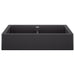 BLANCO 526547 Vintera 33" Equal Double Apron Farmhouse Sink - Anthracite