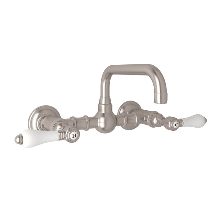 ROHL A1423 Acqui® Wall Mount Bridge Lavatory Faucet With U-Spout