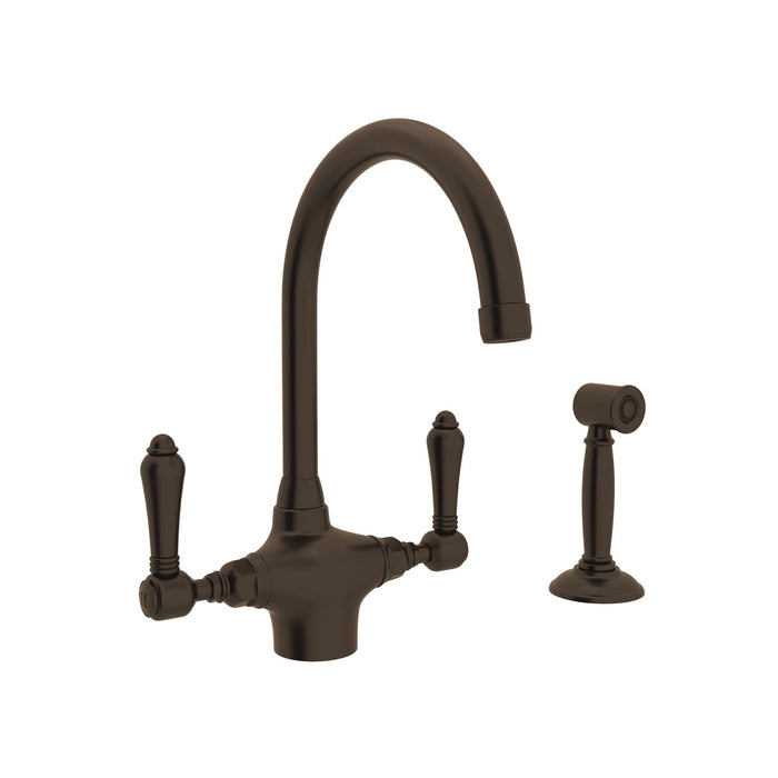 ROHL A1676WS San Julio® Two Handle Kitchen Faucet With Side Spray
