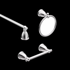 Moen  Pivoting Paper Holder Towel Bar Towel Ring