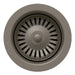 BLANCO 203441 Color-Coordinated Metal Basket Strainer - Volcano Gray