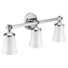 Moen YB0363 Chrome three globe bath light