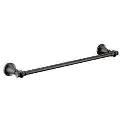 Moen YB0518 Matte black towel bar