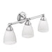 Moen YB2263 Chrome three globe bath light