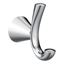 Moen YB2303 Chrome double robe hook