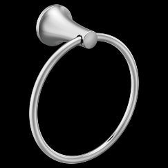 Moen Pyrite Towel Ring, Ch