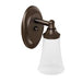 Moen YB2861 Oil rubbed bronze one globe bath light