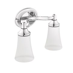 Moen YB2862 Chrome two globe bath light
