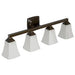 Moen  Four Globe Bath Light