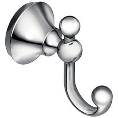 Moen YB5203 Chrome double robe hook