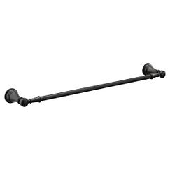 Moen YB8424 Matte black 24" towel bar