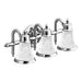 Moen YB9863 Chrome three globe bath light