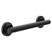 Moen YG0712 Matte black 12" designer grab bar