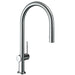 hansgrohe Talis N HighArc Kitchen Faucet, O-Style 2-Spray Pull-Down, 1.5 GPM