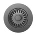 BLANCO 442228 Decorative Basket Strainer - Metallic Gray