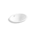 Kallista P72033-00-0 For Town Under-Mount Sink with Overflow, Glazed
