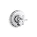 Kallista P24616-CR-CP Bellis Pressure Balance Trim with Diverter, Cross Handle