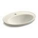 KOHLER K-2075-1 Serif 22-1/4" oval drop-in bathroom sink
