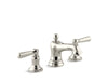 KOHLER K-10577-4 Bancroft Widespread bathroom sink faucet, 1.2 gpm