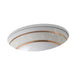 KOHLER K-14218-FG Flight of Fancy with Gold Caxton 19-1/4" oval undermount bathroom sink, no overflow