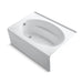 KOHLER K-1113-LA Windward 60" x 42" alcove bath, left drain