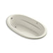 KOHLER K-1164-GH Sunward 72" x 42" drop-in Heated BubbleMassage air bath
