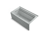 KOHLER K-1123-LAW Archer 60" x 32" alcove bath with Bask heated surface, left drain