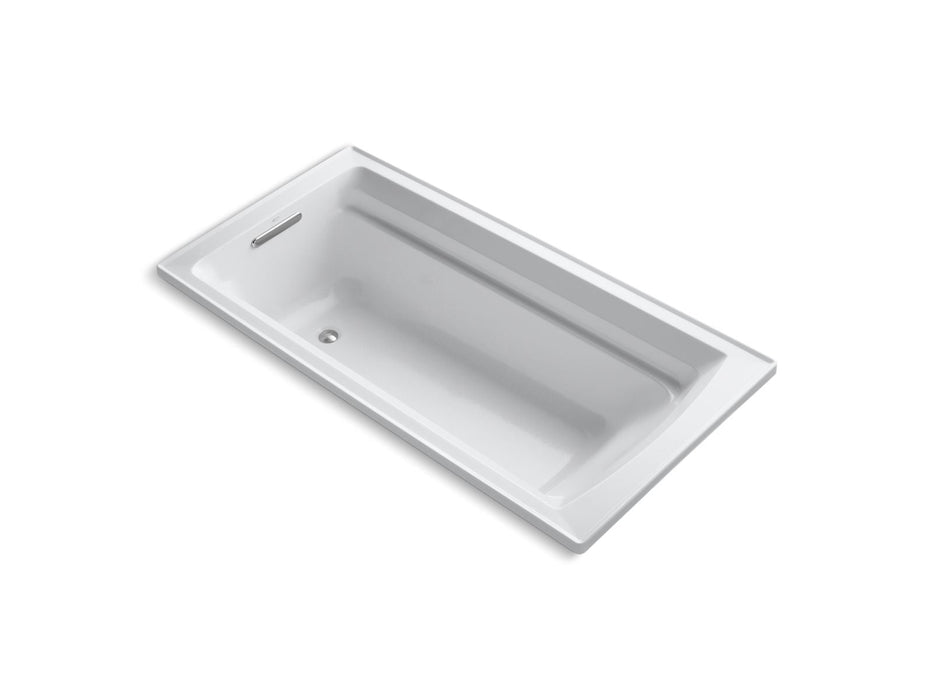 KOHLER K-1125-W1 Archer 72" x 36" drop-in bath with Bask heated surface