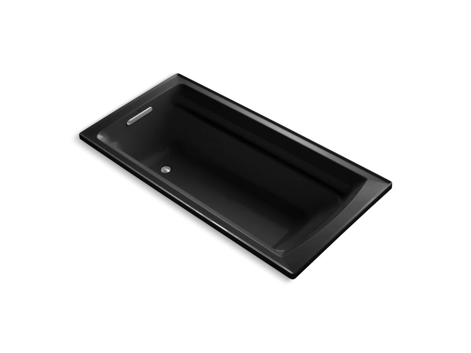 KOHLER K-1125-W1 Archer 72" x 36" drop-in bath with Bask heated surface