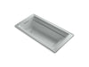 KOHLER K-1125-W1 Archer 72" x 36" drop-in bath with Bask heated surface