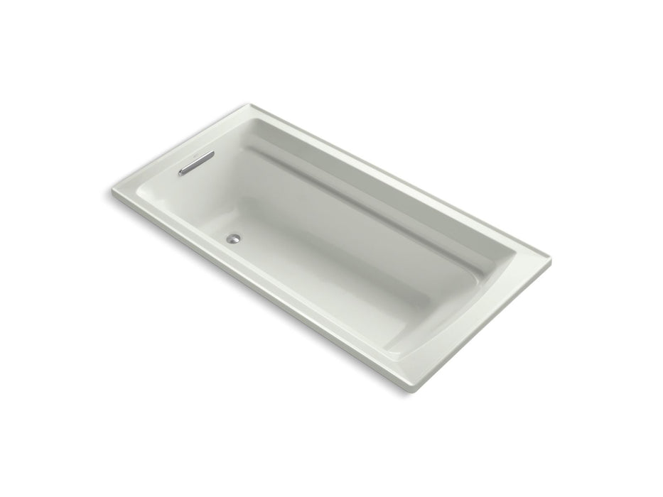 KOHLER K-1125-W1 Archer 72" x 36" drop-in bath with Bask heated surface