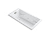 KOHLER K-865-JHB Tea-for-Two 71-3/4" x 36" drop-in/undermount whirlpool bath
