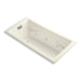KOHLER K-865-JHM Tea-for-Two 71-3/4" x 36" drop-in/undermount whirlpool bath
