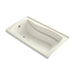 KOHLER K-1229-LW Mariposa 66" x 36" alcove bath with Bask heated surface, left drain