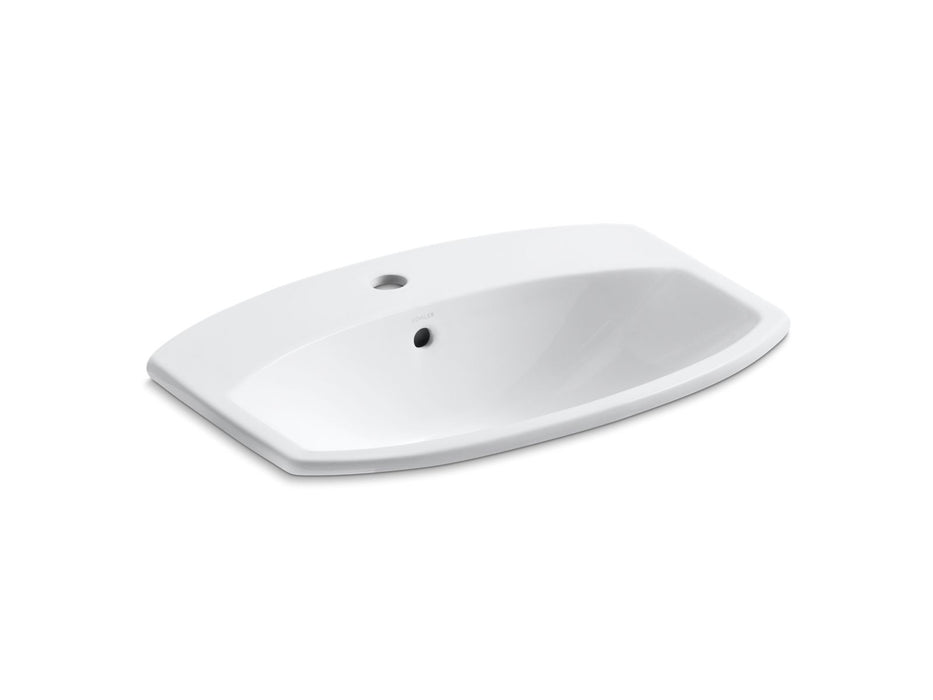 KOHLER K-2351-1 Cimarron 22-3/4" rectangle drop-in bathroom sink