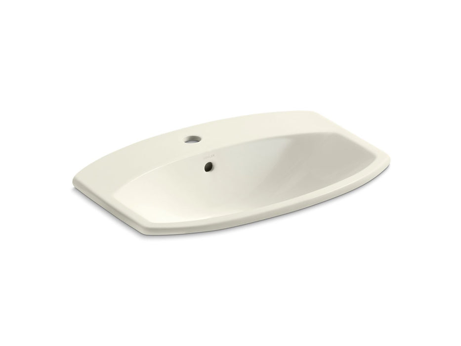 KOHLER K-2351-1 Cimarron 22-3/4" rectangle drop-in bathroom sink
