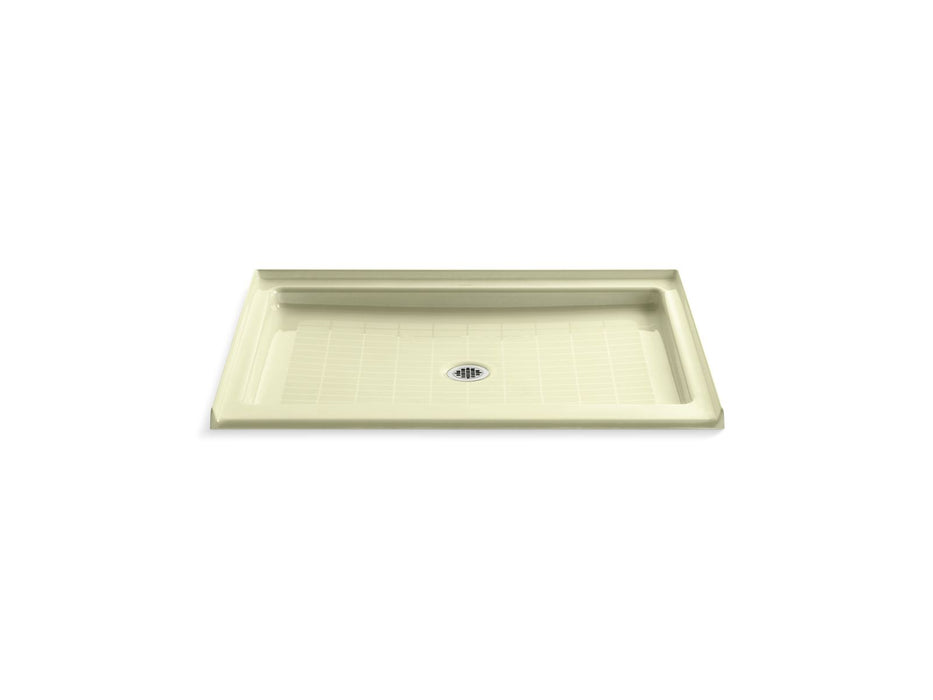 KOHLER K-9026 Purist 48" x 36" alcove shower base, center drain