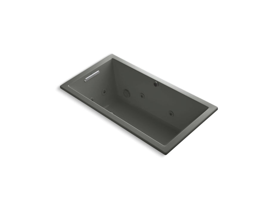 KOHLER K-1168-JH Underscore 60" x 32" drop-in heated whirlpool bath