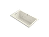 KOHLER K-1168-JH Underscore 60" x 32" drop-in heated whirlpool bath