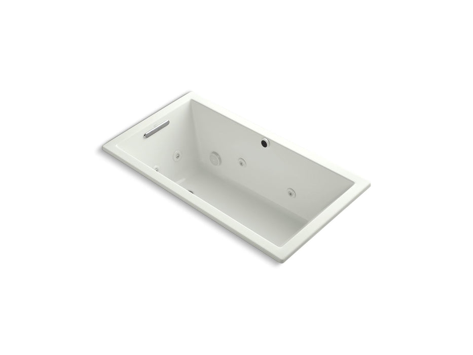 KOHLER K-1168-JH Underscore 60" x 32" drop-in heated whirlpool bath